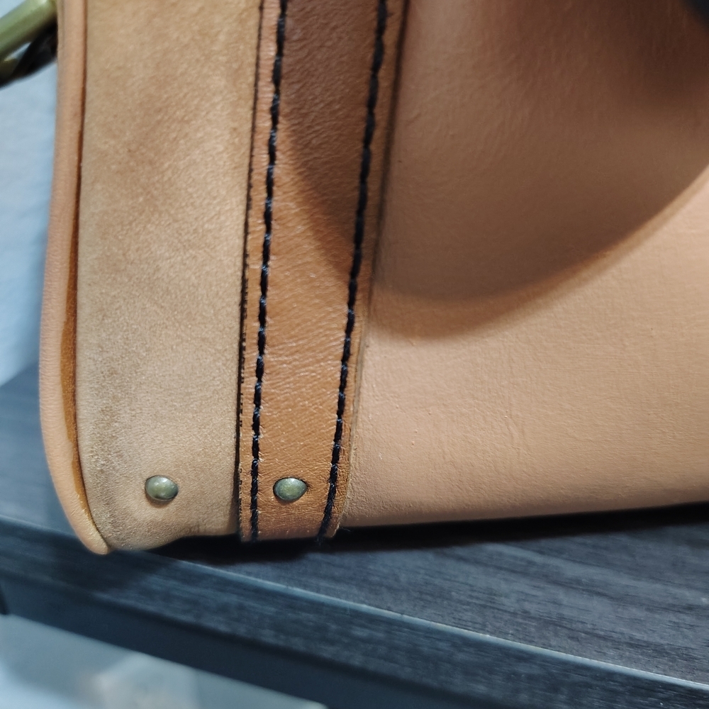 Tan Leather Women's Bag - Picture 16 of 16